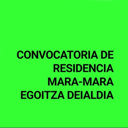 Mara-Mara deialdia 2024-2025
