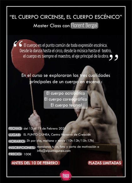 MASTER CLASS FLORENT BERGALEKIN