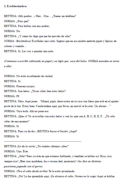 Zer hartu behar dugu kontuan antzezlan bat idazterako orduan?